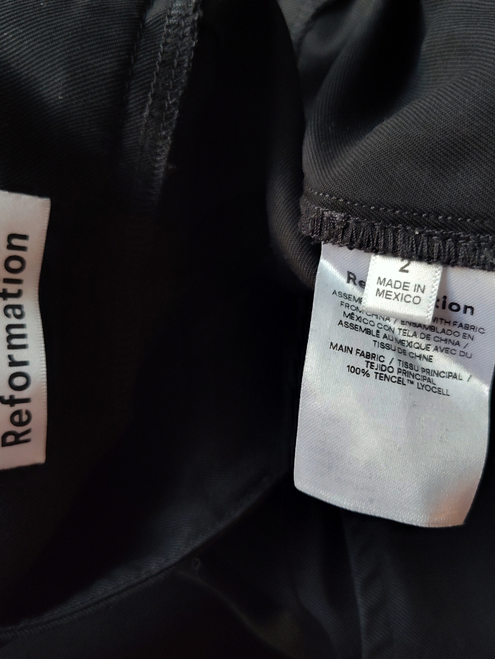 Reformation Mason Pant Size 2 - Picture 5 of 5
